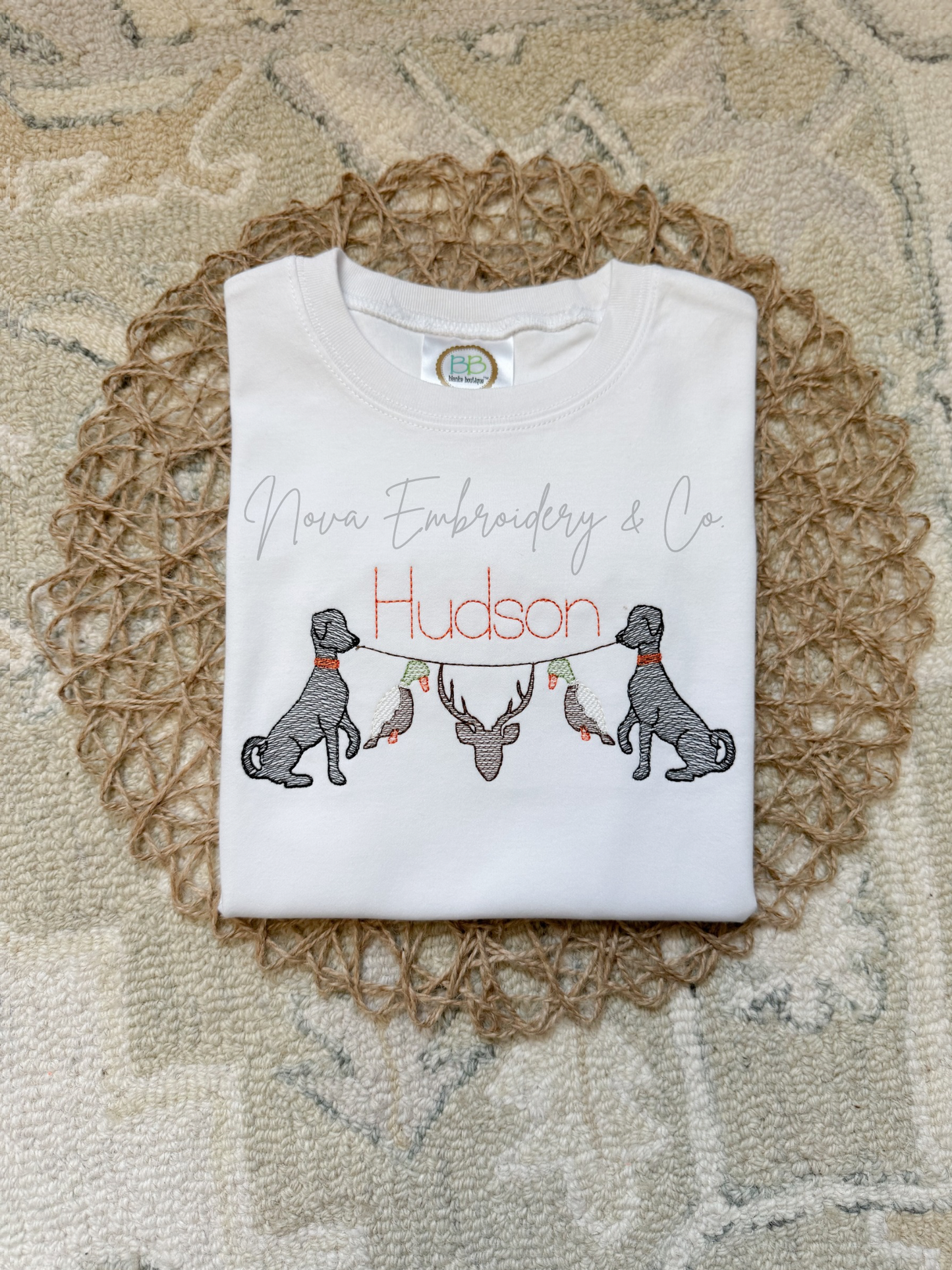 Boys Hunting Dog Shirt