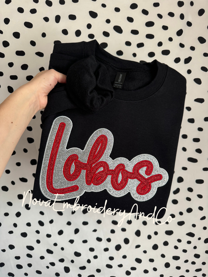 Custom Glitter Team Sweatshirt And Tees