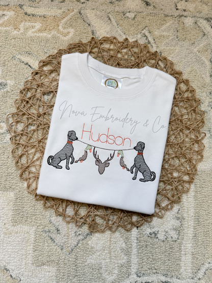 Boys Hunting Dog Shirt