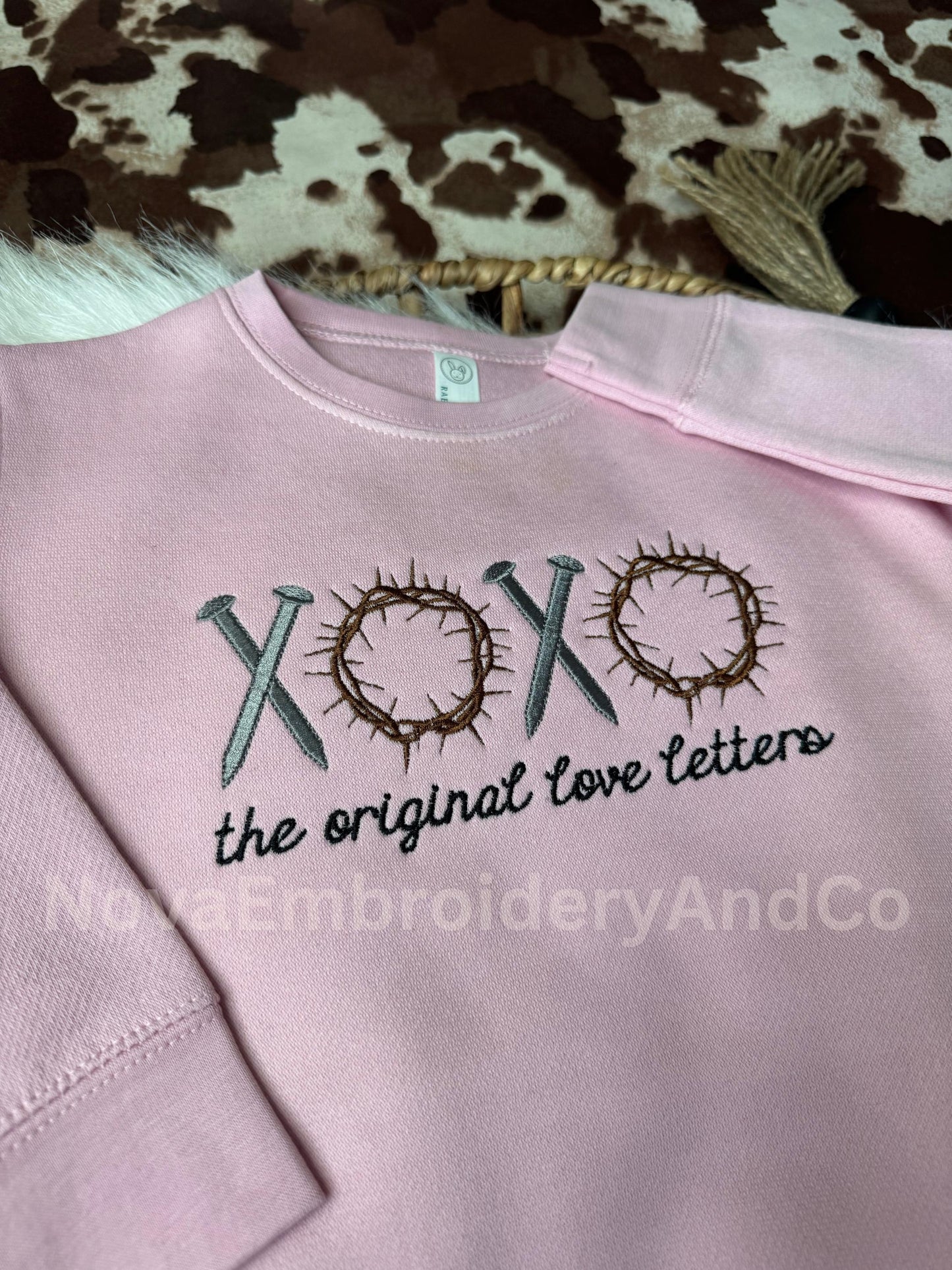 XOXO The Original Love Letters Toddler Sweater