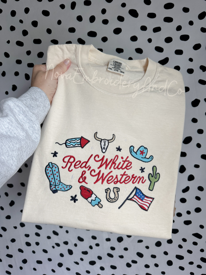 Red White And Western Shirt