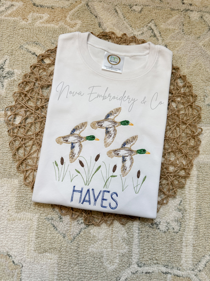 Boys Mallard Ducks Shirt