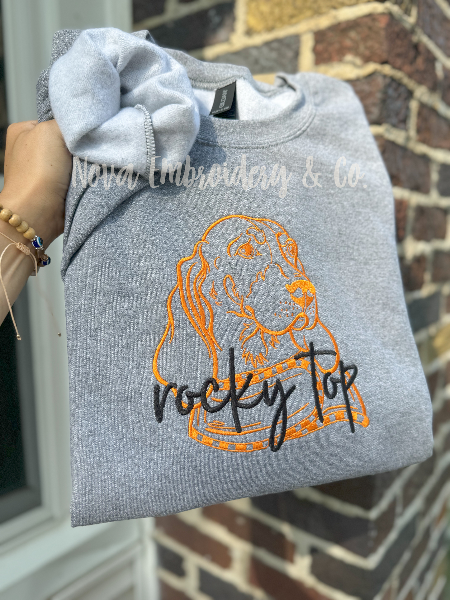 Vintage Mascot Rocky Top Sweatshirt And Tee