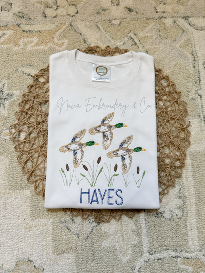 Boys Mallard Ducks Shirt