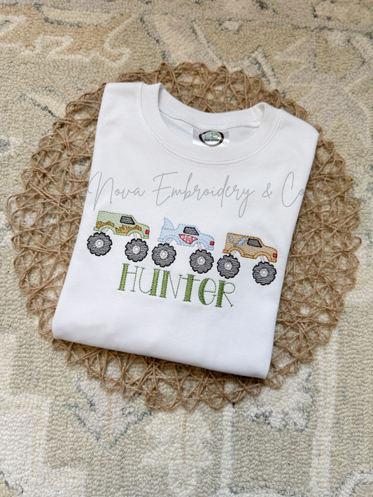 Boys Monster Truck Shirt