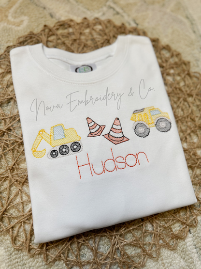 Boys Construction Shirt