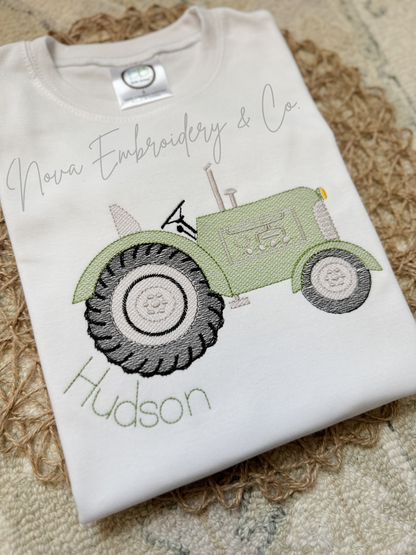 Boys Tractor Shirt