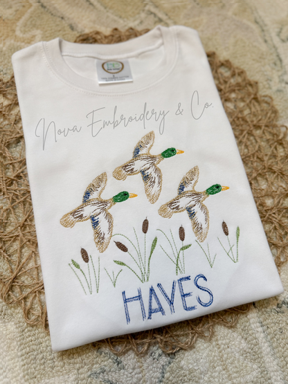 Boys Mallard Ducks Shirt