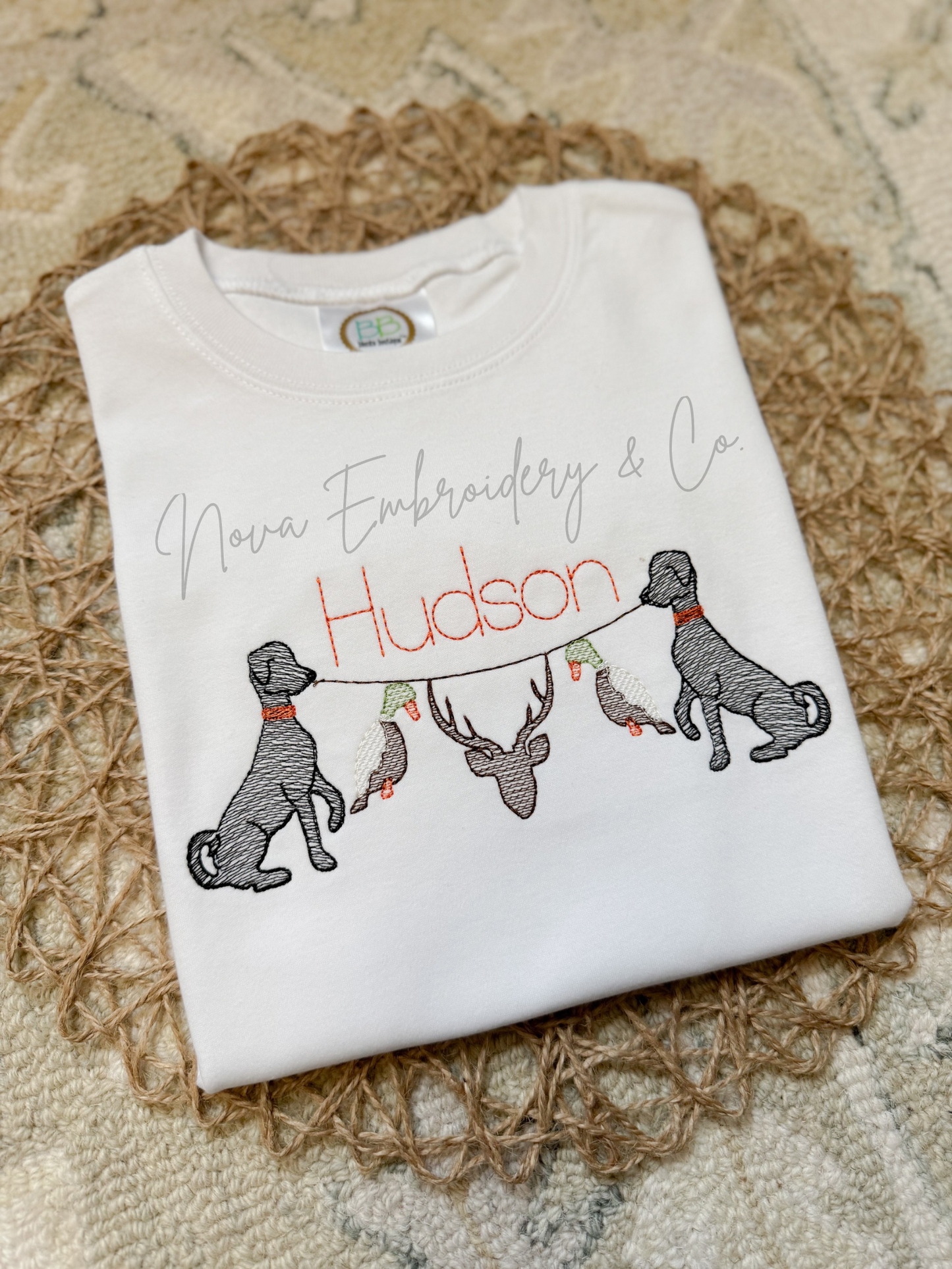 Boys Hunting Dog Shirt