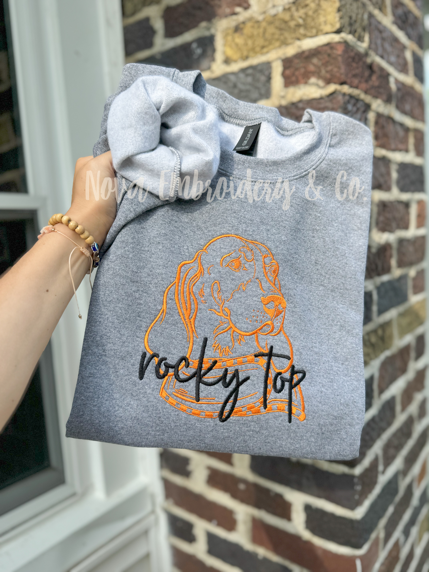 Vintage Mascot Rocky Top Sweatshirt And Tee