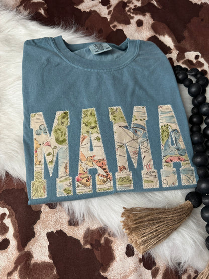 Pooh Bear Mama Appliqué Tee