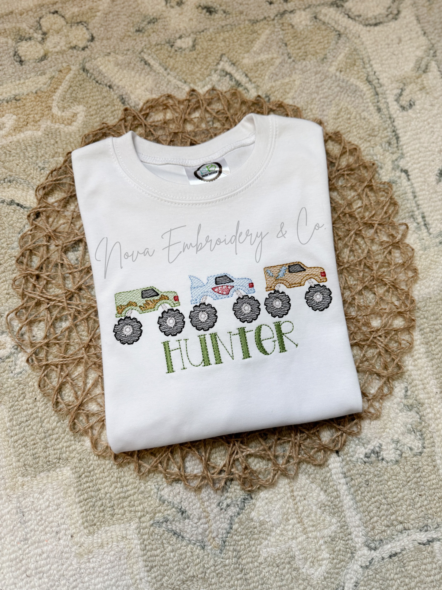 Boys Monster Truck Shirt