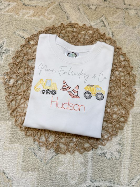 Boys Construction Shirt