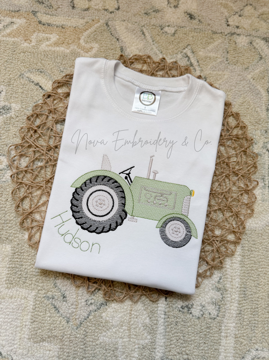 Boys Tractor Shirt