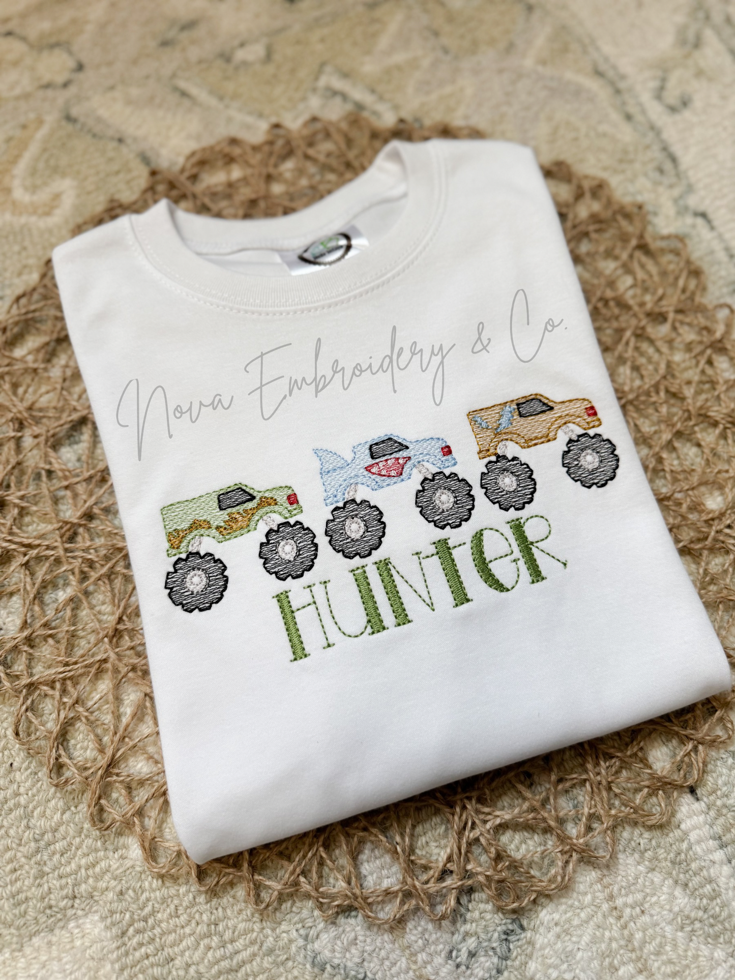 Boys Monster Truck Shirt