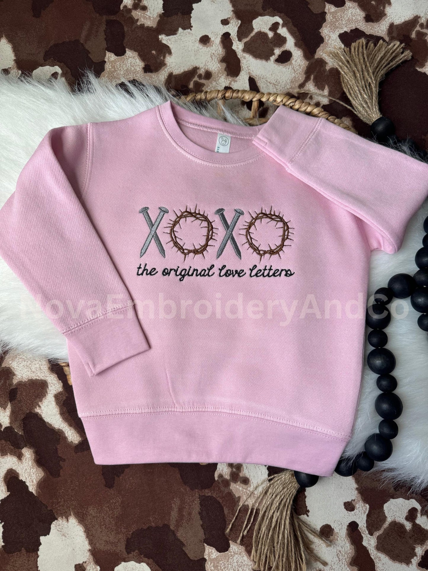 XOXO The Original Love Letters Toddler Sweater